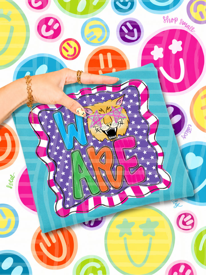 We Are Starry Eyed Mascots DTF Print
