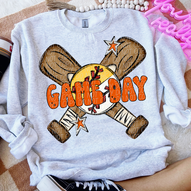 Split Baseball / Softball Game Day DTF Print