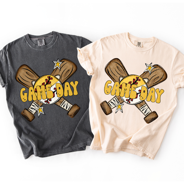 Split Baseball / Softball Game Day DTF Print