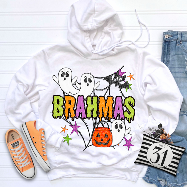 Halloween Mascots DTF Print