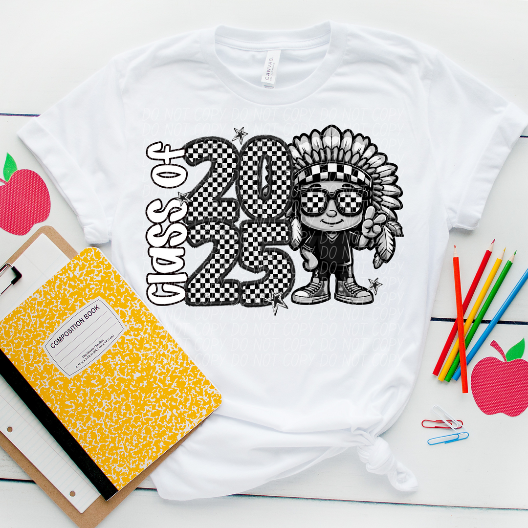 Class Of 2025 Mascots DTF Print