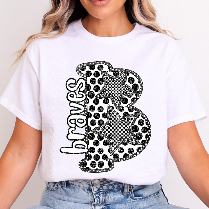 Polka Dot Mascots DTF Print