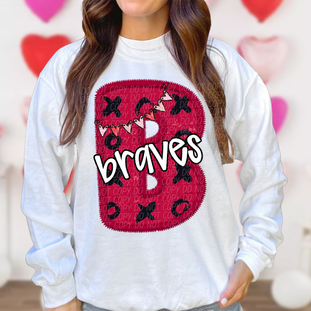 Valentines Day School Spirit T-Z DTF Print