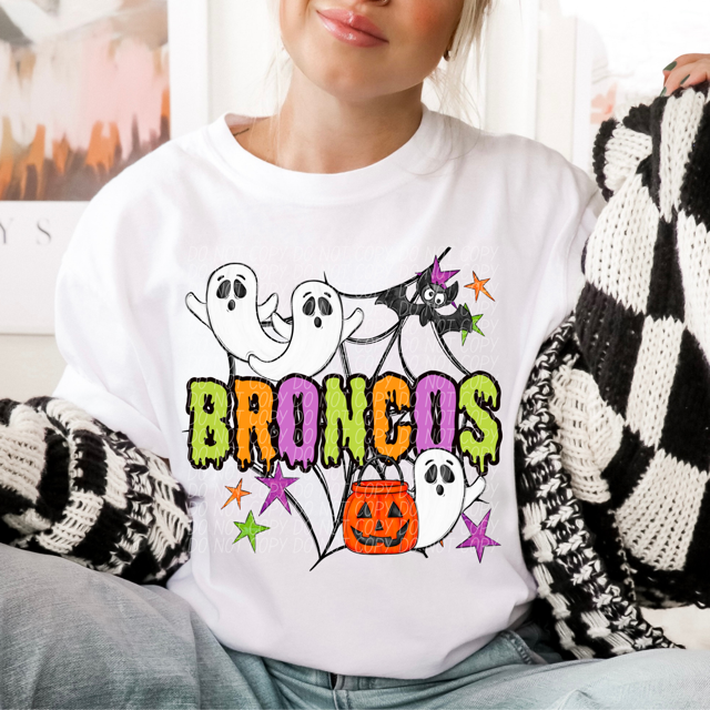Halloween Mascots DTF Print