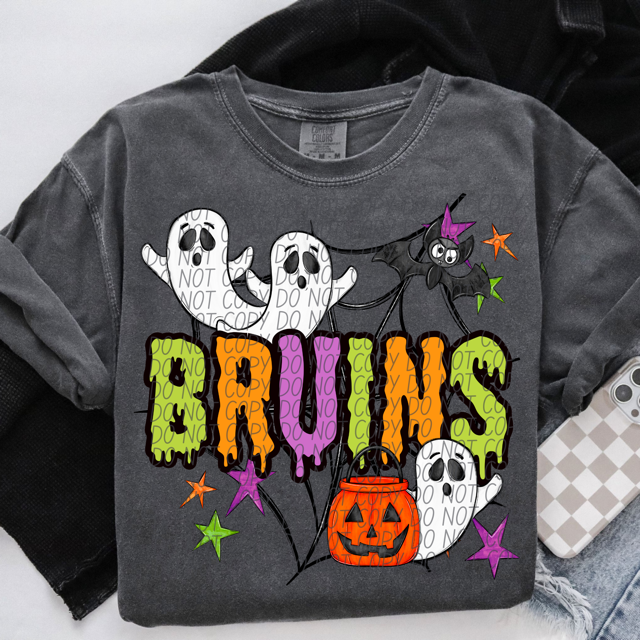 Halloween Mascots DTF Print