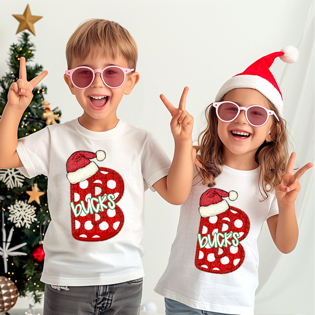 Christmas School Spirit YOUTH DTF Print