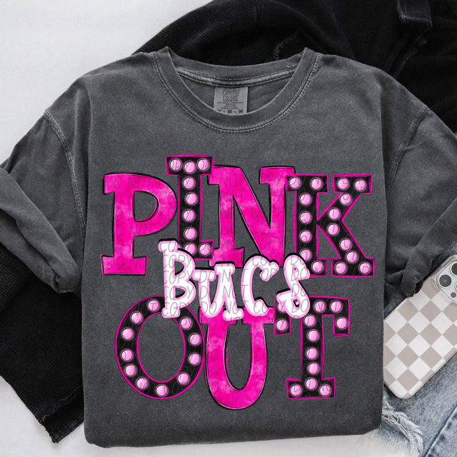 Pink Out Marquee DTF Print