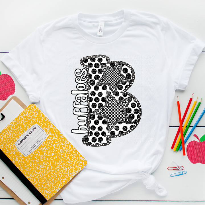 Polka Dot Mascots DTF Print