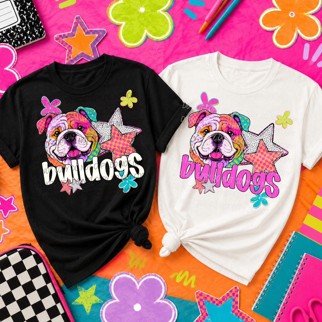 Pattern Pop Mascots DTF Print