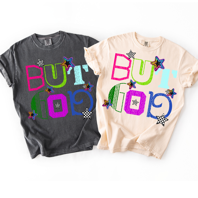 But God Stars DTF Print
