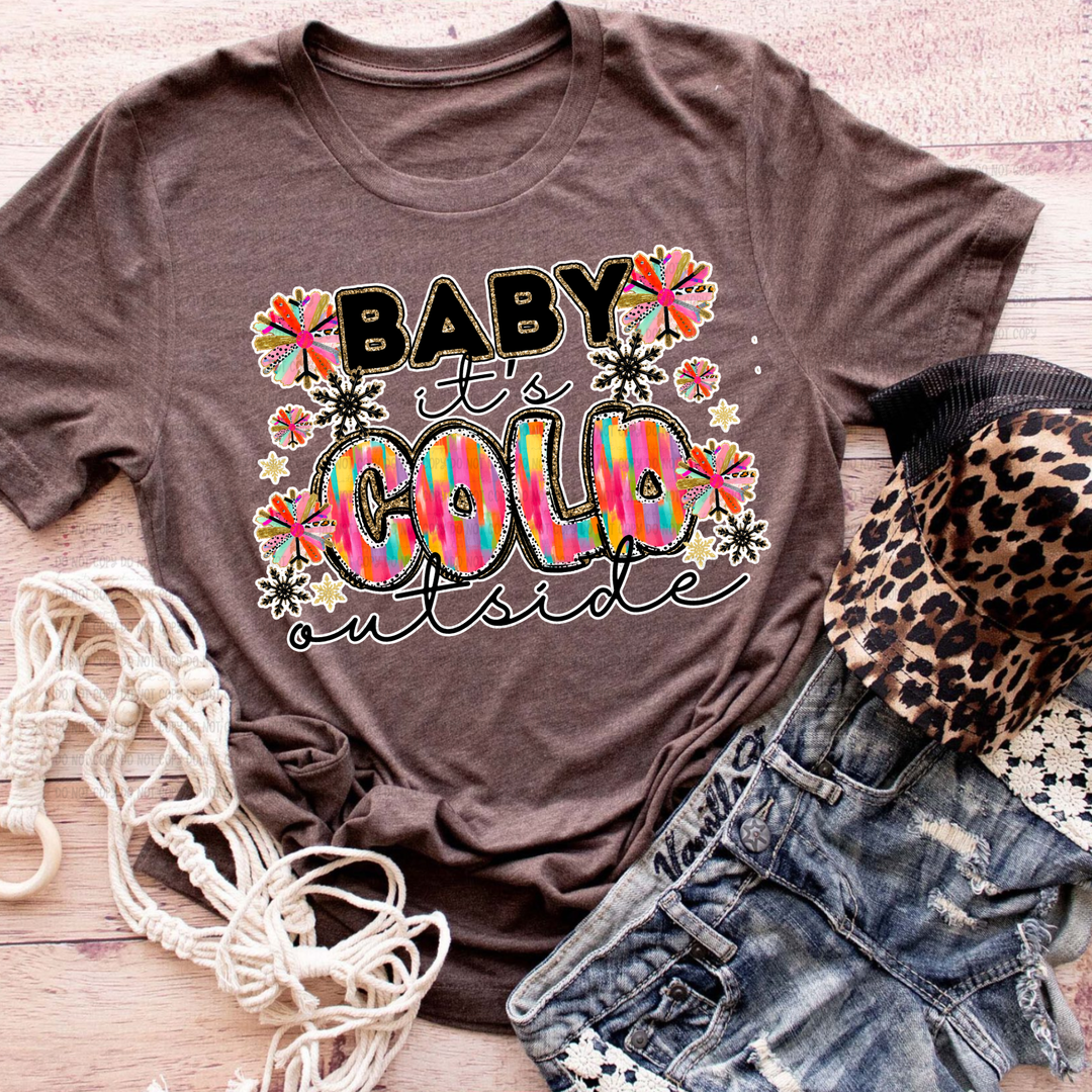 Baby It's Cold Outside DTF Print