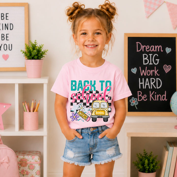 Back To School Girl DTF Print