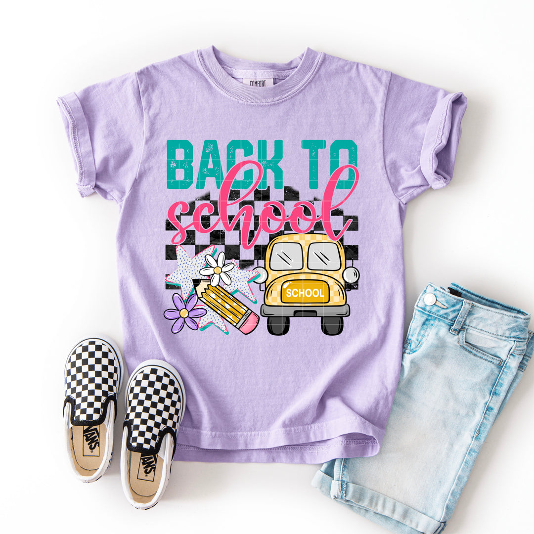 Back To School Girl DTF Print