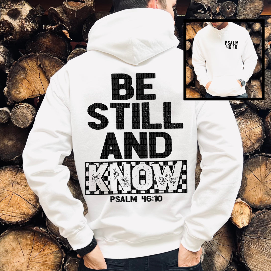 Be Still And Know POCKET DTF Print