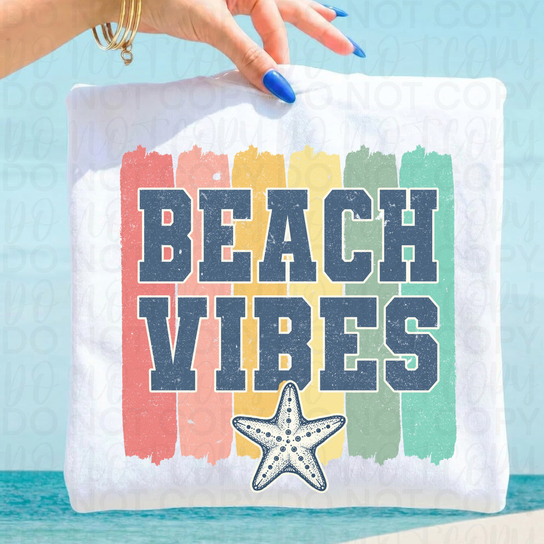 Beach Vibes DTF Print