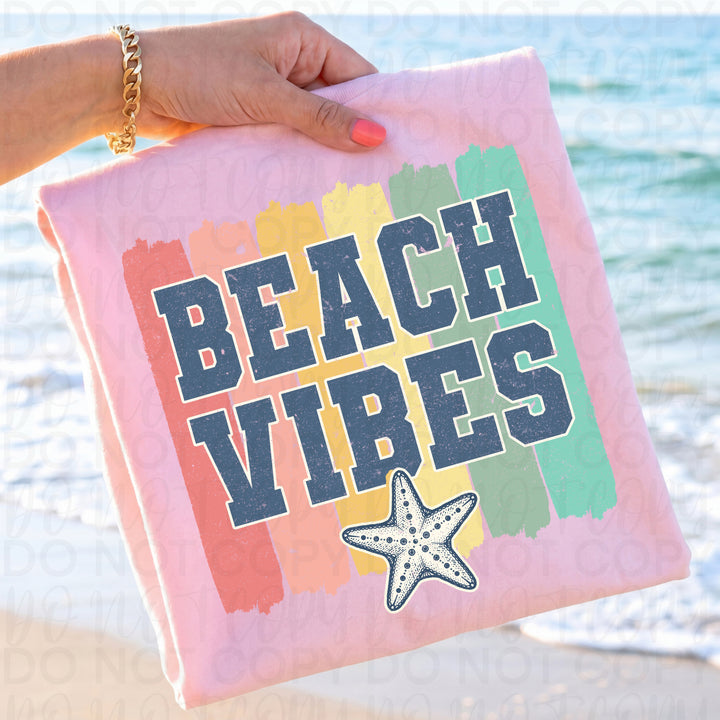 Beach Vibes DTF Print