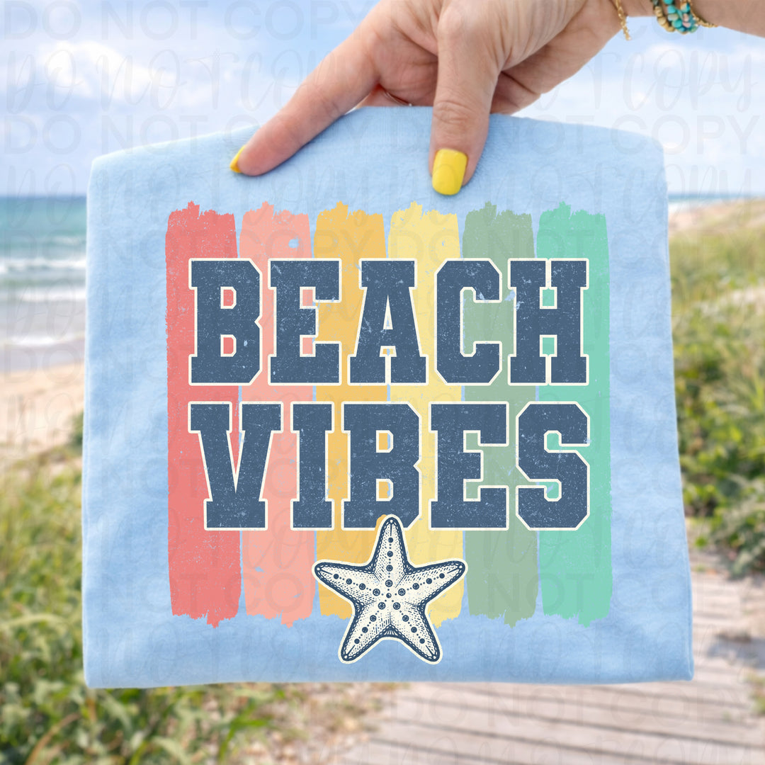 Beach Vibes DTF Print