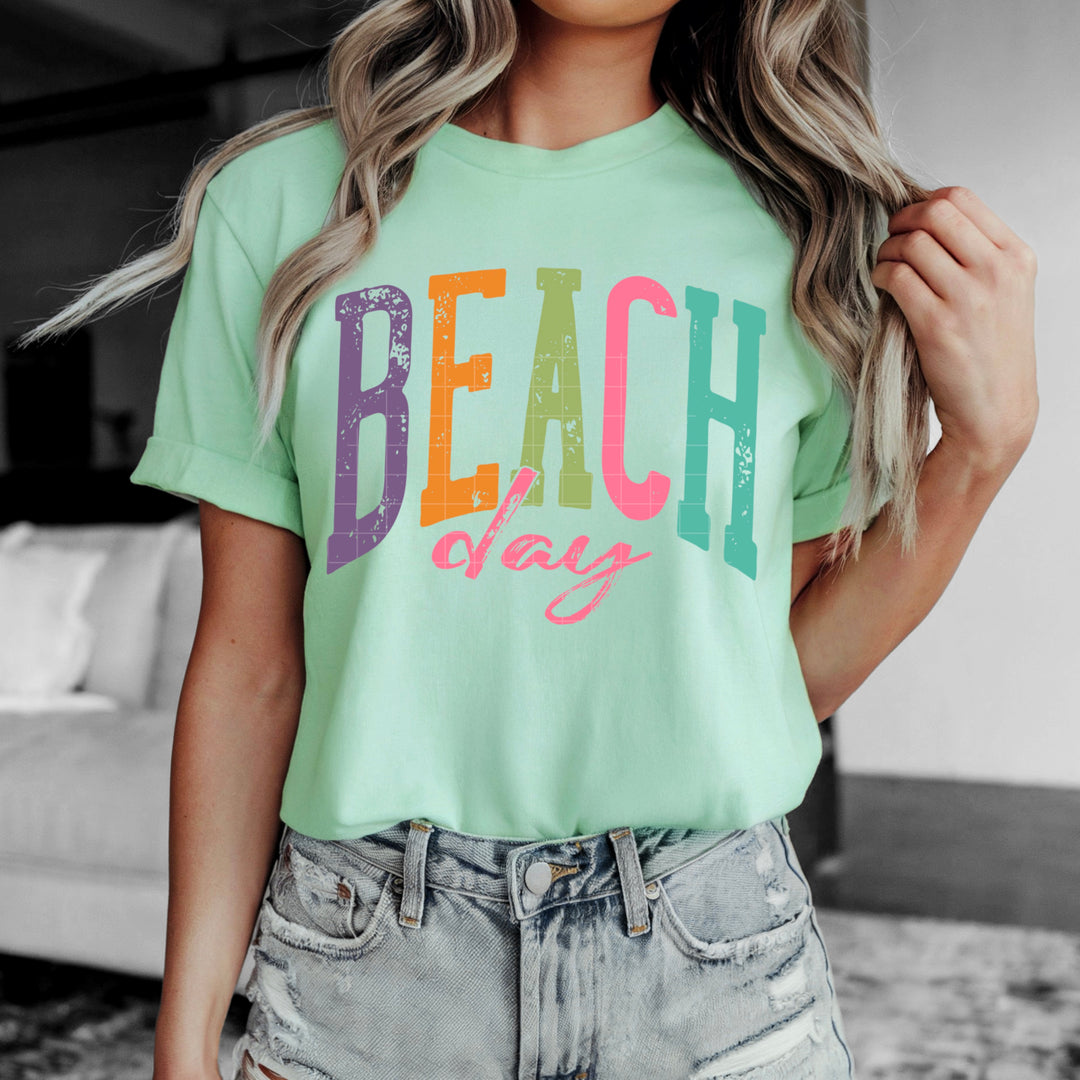 Beach Day DTF Print