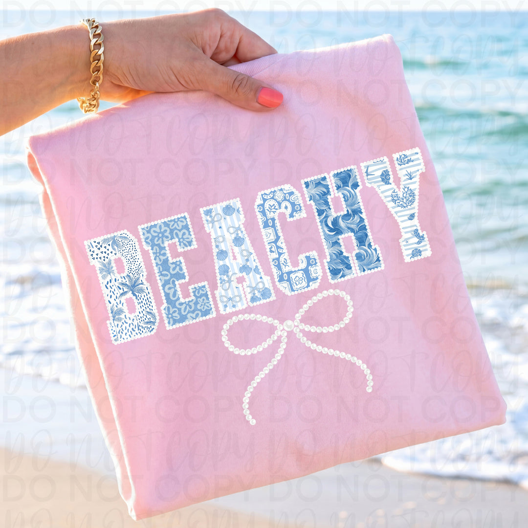 Beachy DTF Print