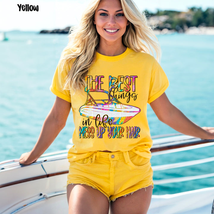 The Best Things DTF Print