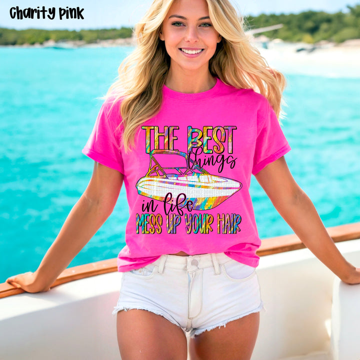 The Best Things DTF Print