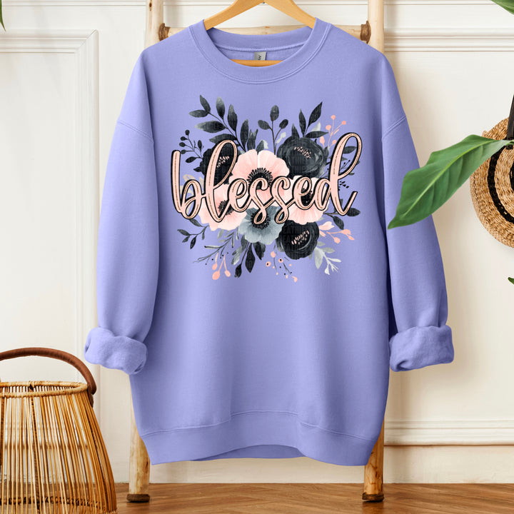 Blessed Floral DTF Print