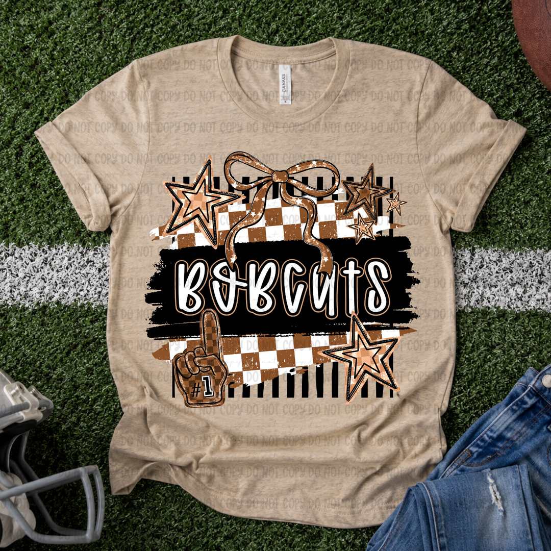 Gold Mascots DTF Print