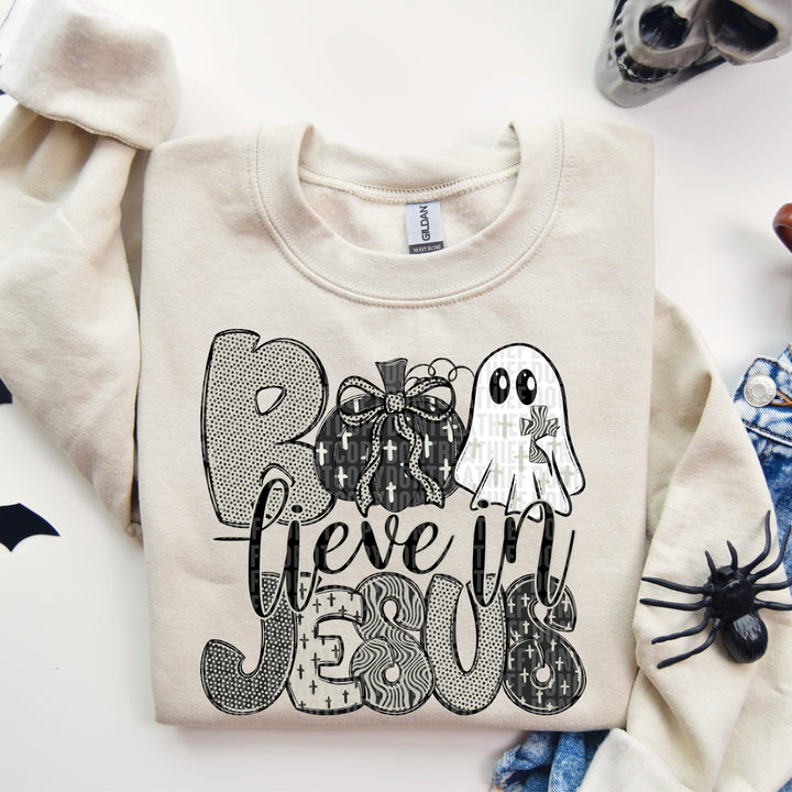 Boolieve In Jesus DTF Print