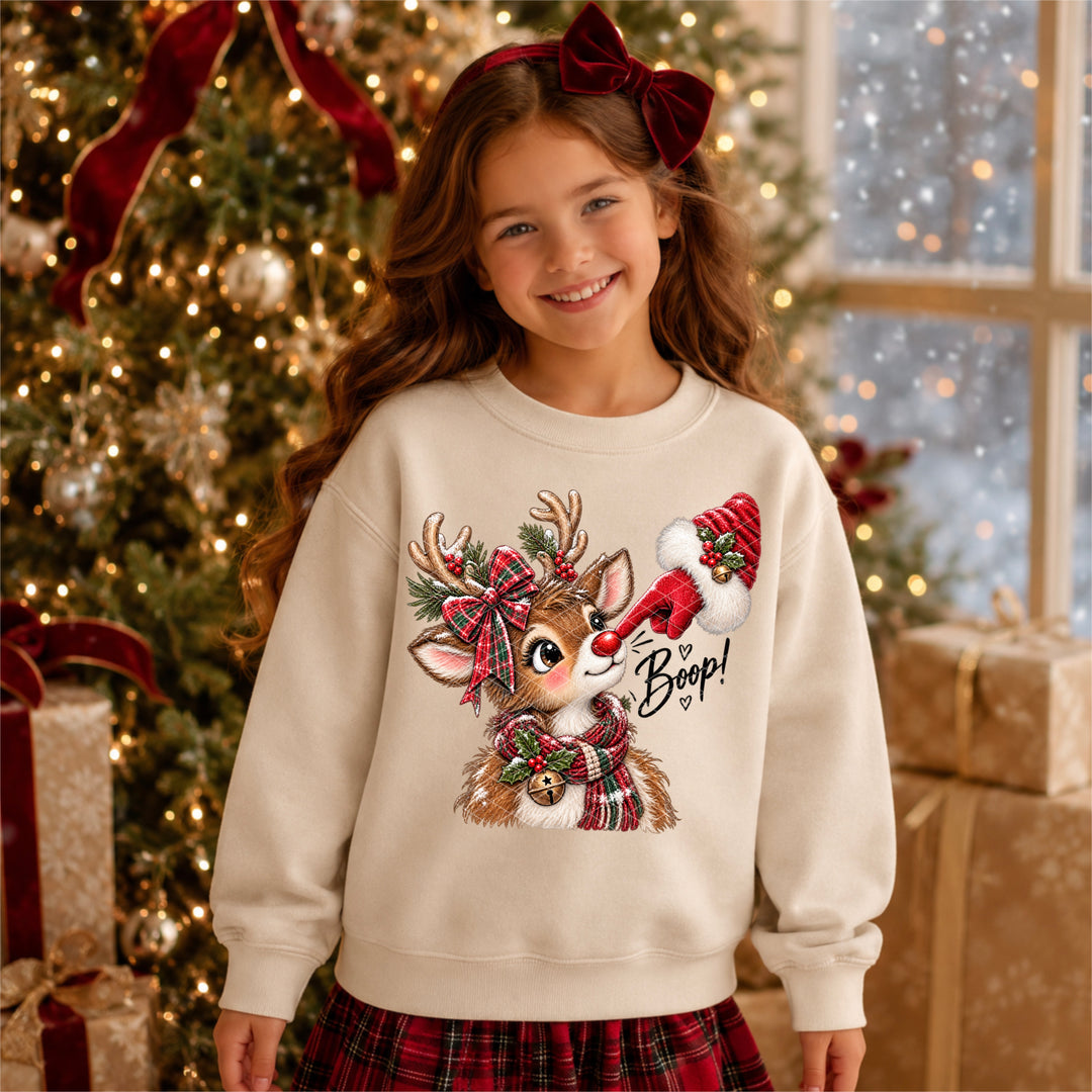Boop Reindeer Girl DTF Print
