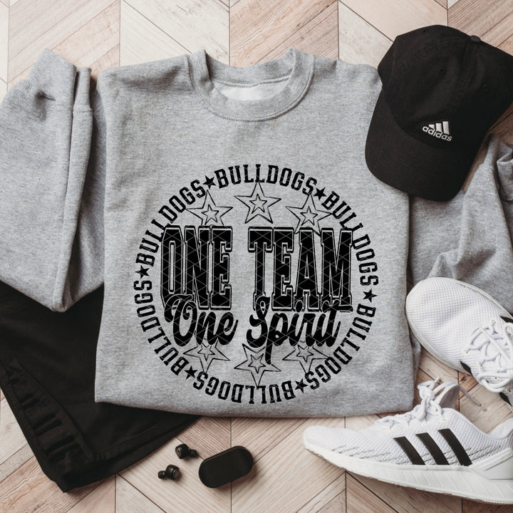 One Team One Spirit DTF Print