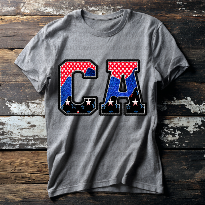 USA States DTF Print