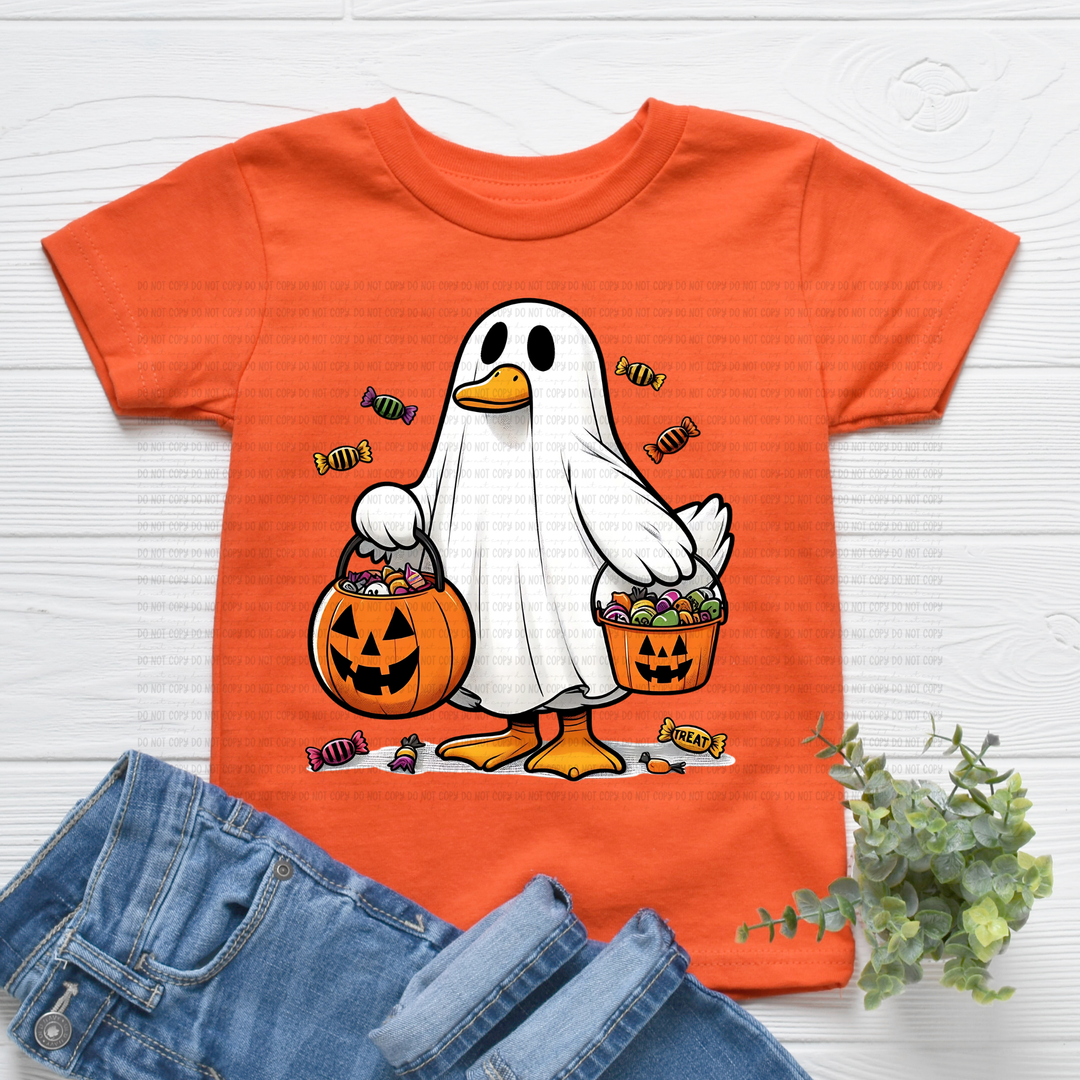Candy Bucket Duck DTF Print