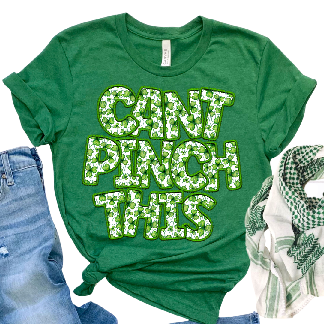 Can't Pinch This Clover DTF Print