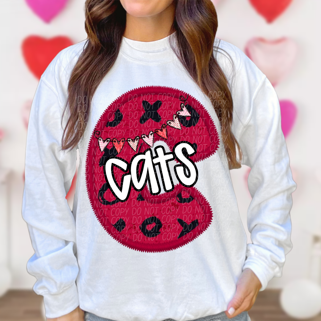 Valentines Day School Spirit A-B DTF Print