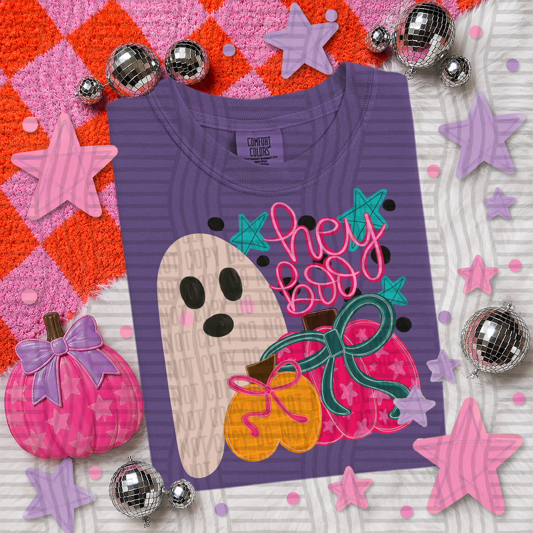 Hey Boo DTF Print