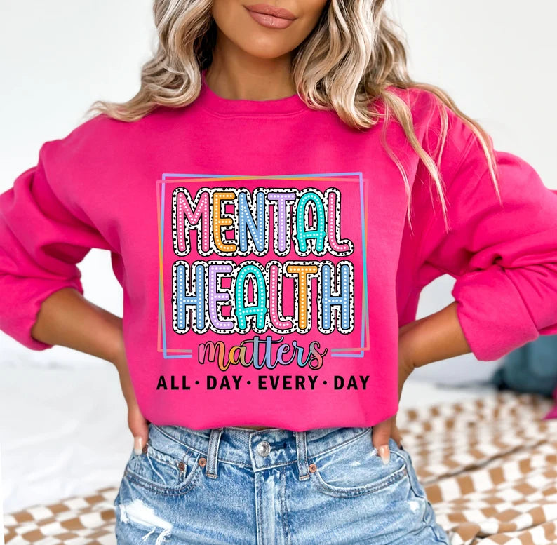 Mental Health Matters DTF Print