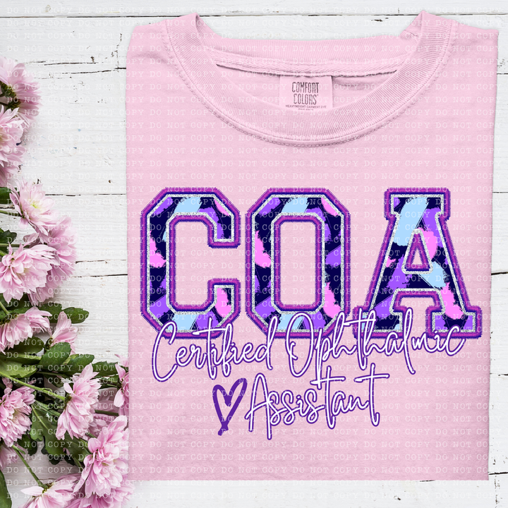 Perfectly Purple Occupations DTF Print