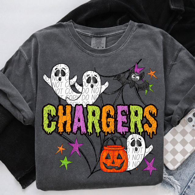 Halloween Mascots DTF Print