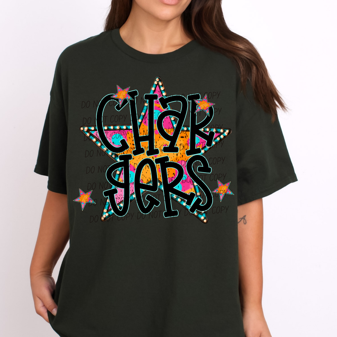 Walk of Fame Mascots DTF Print