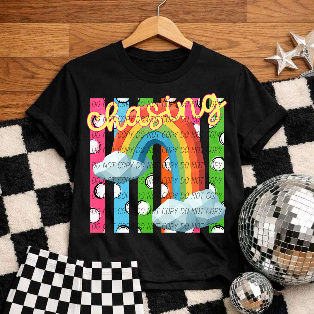 Chasing Rainbows DTF Print