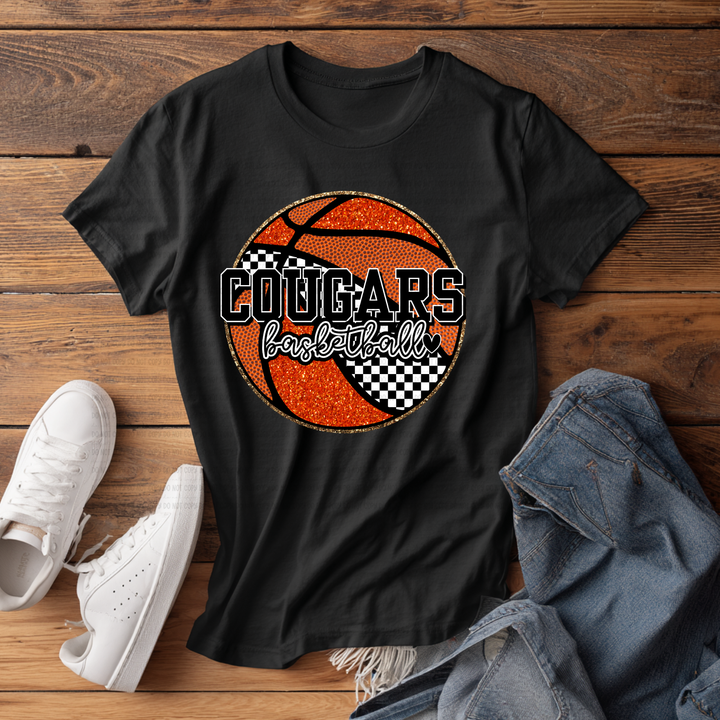 Check Basketball Mascots DTF Print