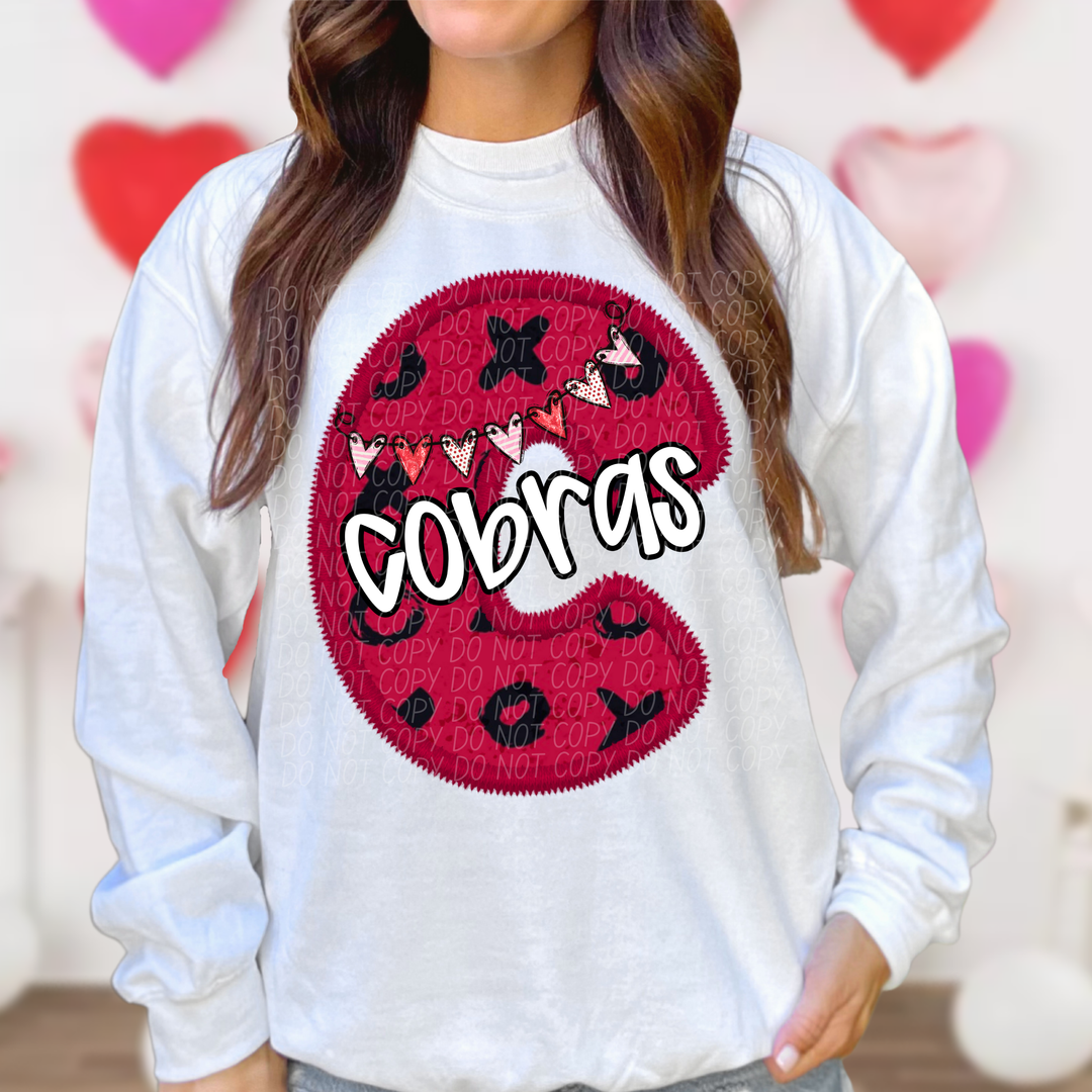 Valentines Day School Spirit A-B DTF Print