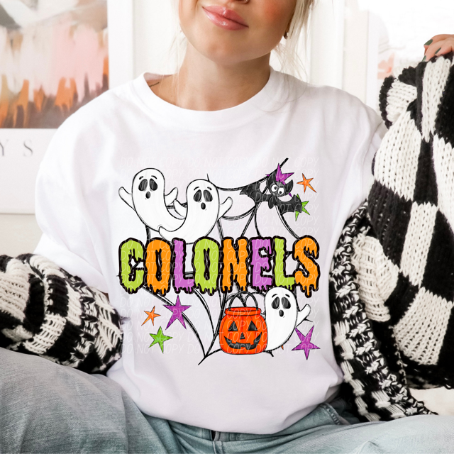 Halloween Mascots DTF Print