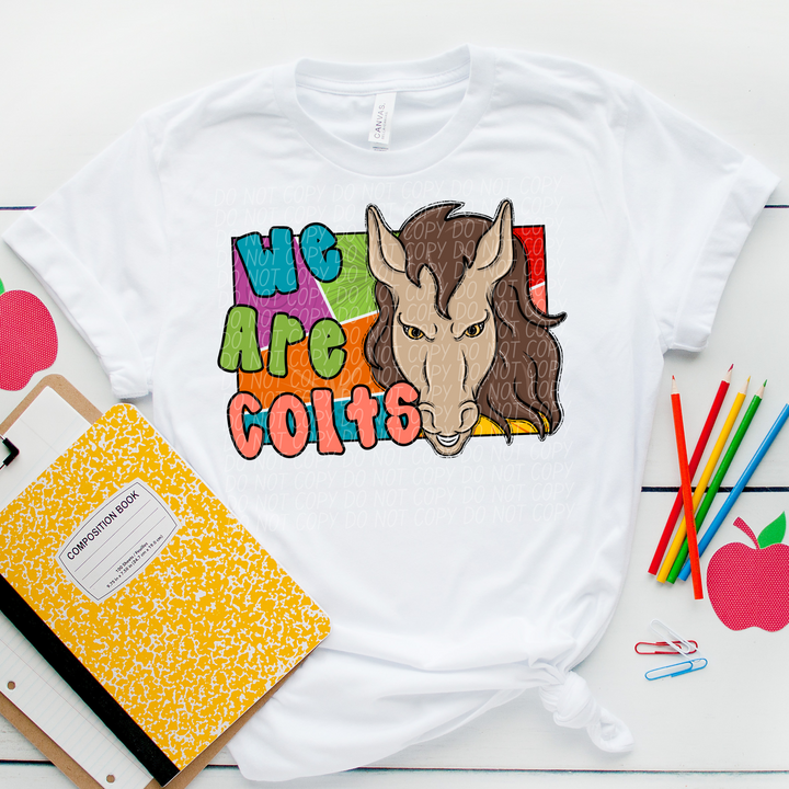 Retro We Are Mascots DTF Print