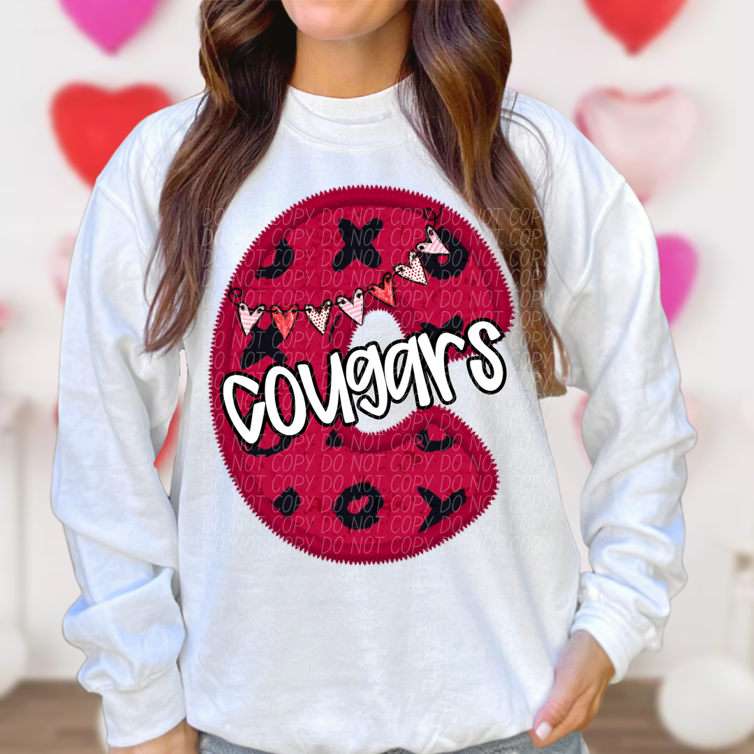 Valentines Day School Spirit C-F DTF Print