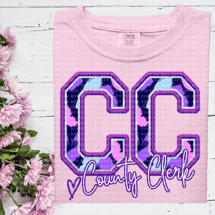 Perfectly Purple Occupations DTF Print