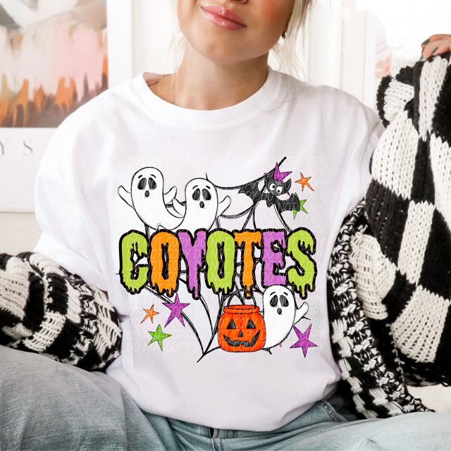 Halloween Mascots DTF Print