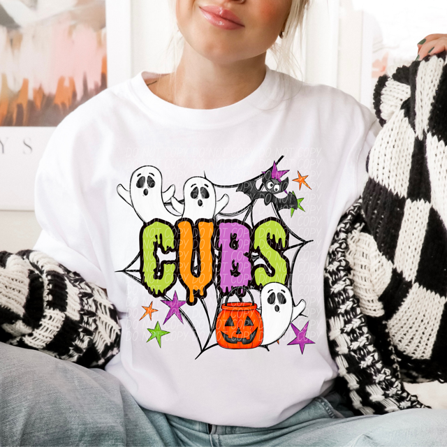 Halloween Mascots DTF Print