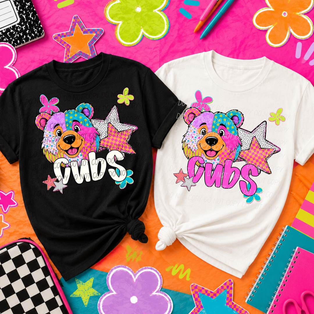 Pattern Pop Mascots DTF Print