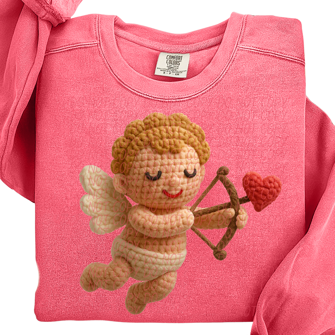 3D Cupid DTF Print